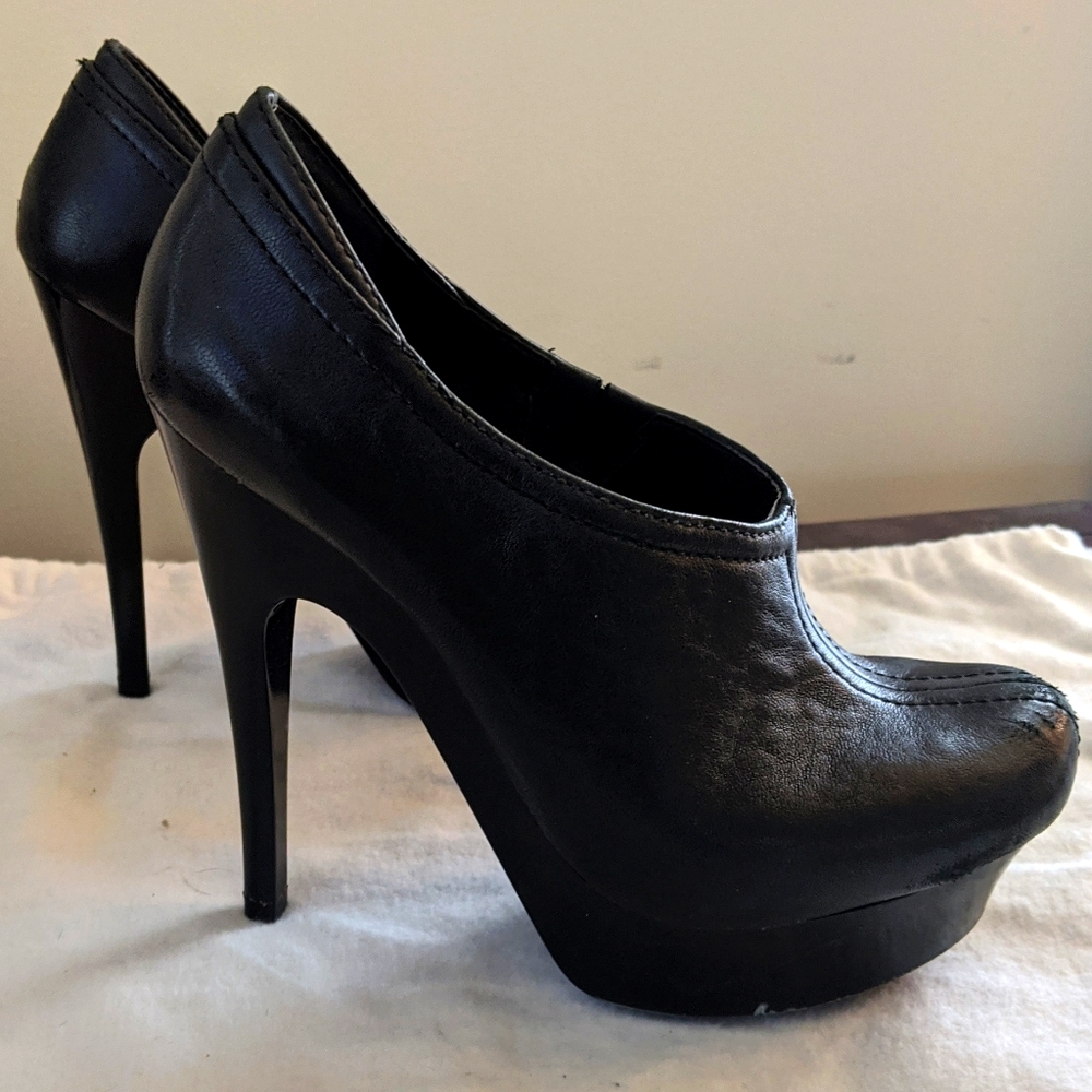 BCBGMAXAZRIA Spike Heeled Booties